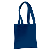 Midnight Large Vegan Leather Tote Bag Thumb