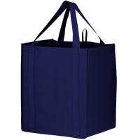 Navy Blue Big Storm Grocery Bag Thumb