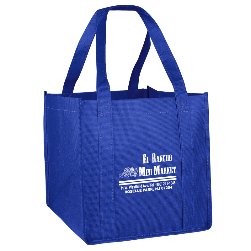 El Rancho Minimarket / Cube Grocery Tote / Reusable Grocery Bags