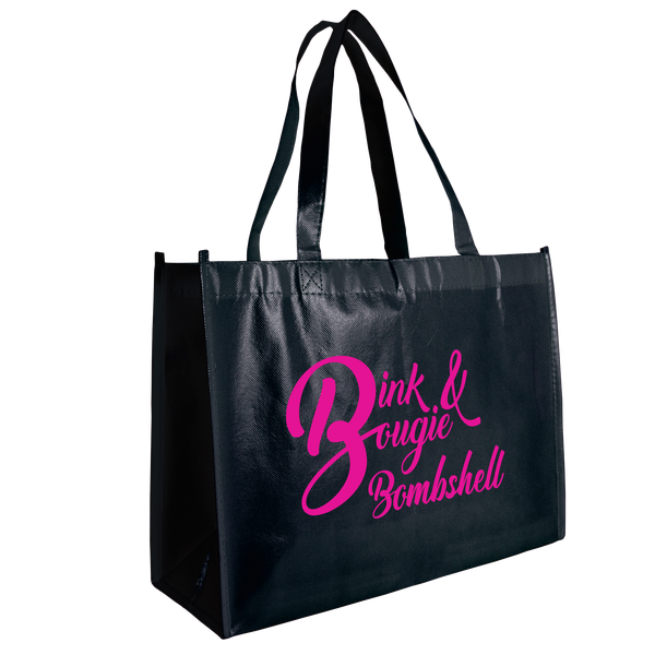 laminated bags,  tote bags,  breast cancer awareness bags, 