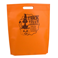 Orange Polypropylene Halloween Bag - DISCONTINUED Thumb