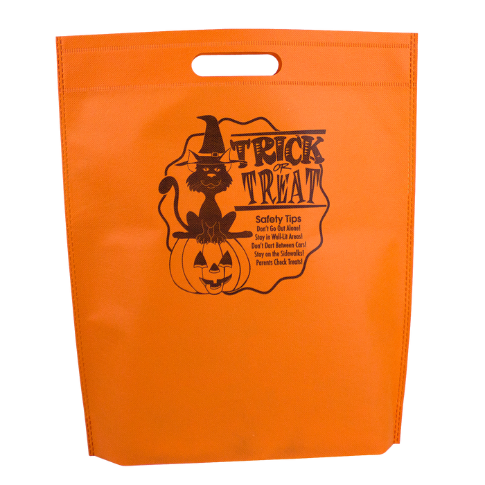 Orange Polypropylene Halloween Bag - DISCONTINUED