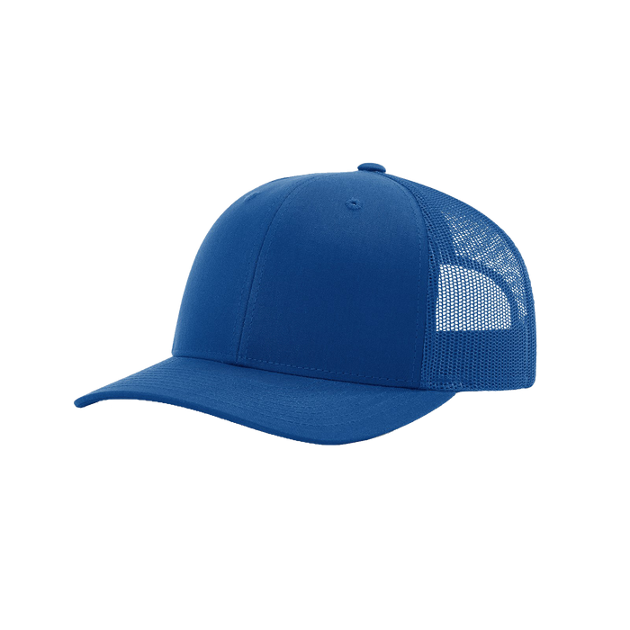 Royal Blue Richardson Trucker Snapback Hat