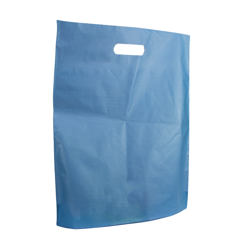 Clear Frosted Shopping Bags - Jumbo