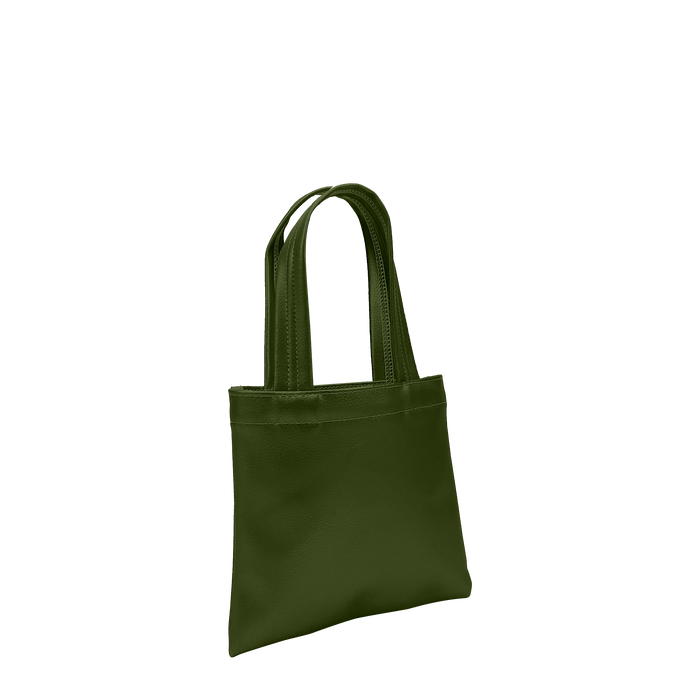 Pine Small Vegan Leather Tote Bag