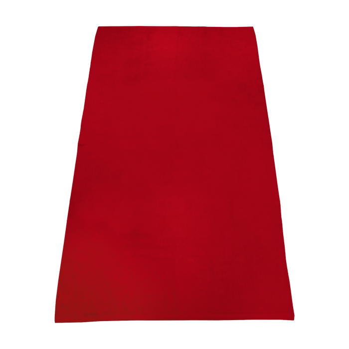 Red Value Line Color Beach Towel