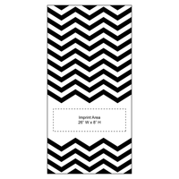  Horizon Chevron Striped Beach Towel Thumb