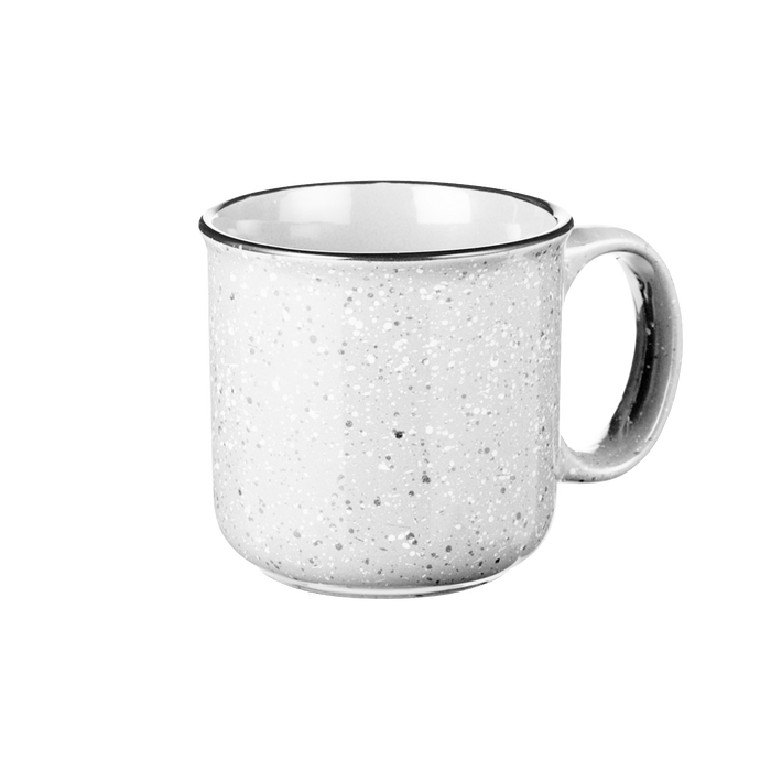 White Camper Mug