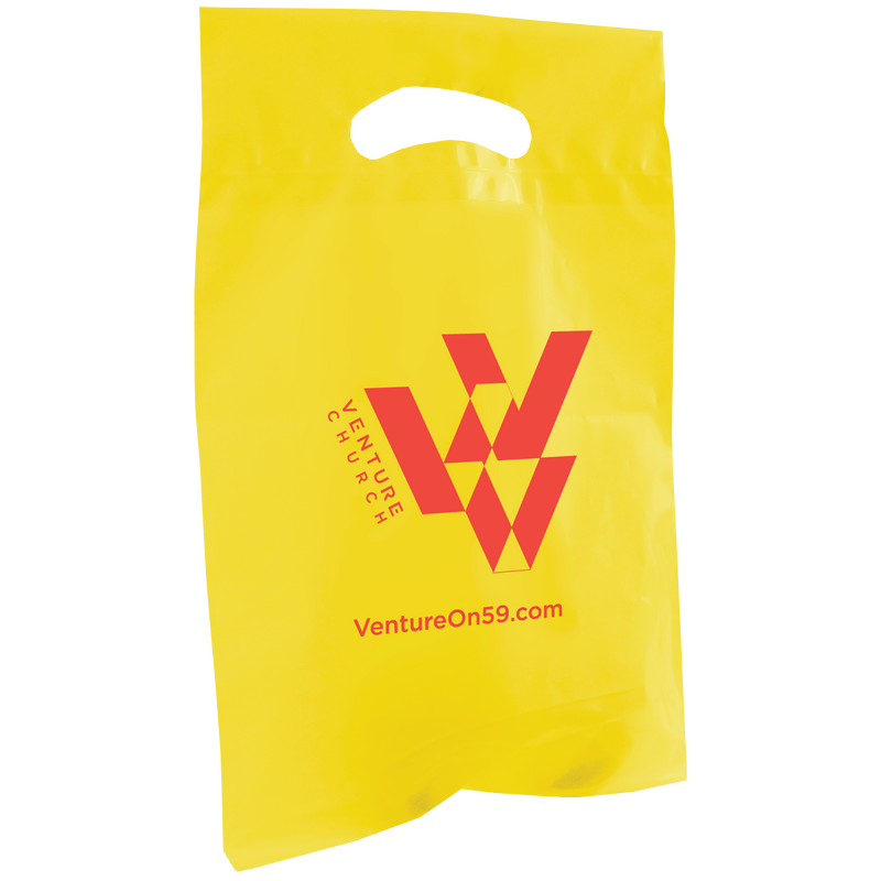 Small Recyclable Die Cut Plastic Bag / Plastic Bags / Holden Bags