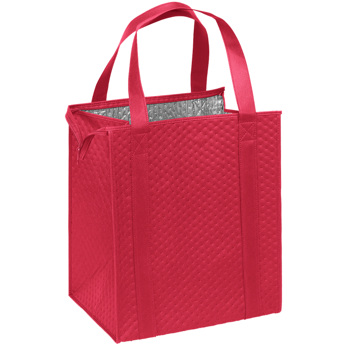 Red Large Insulated Tote