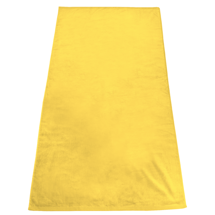 Yellow Gypsea Color Beach Towel