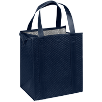 Navy Blue Large Insulated Tote Thumb