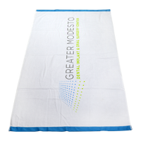  DISCT- Heavyweight Colored Edge Beach Towel Thumb