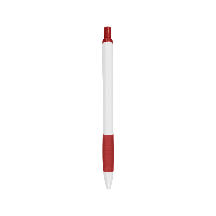 Red with Black Ink Soft Grip Pen