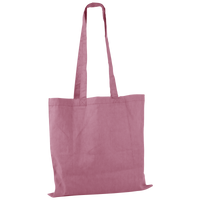 Pink Basic Cotton Tote Thumb