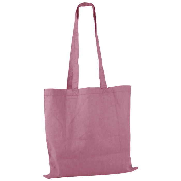 Pink Basic Cotton Tote