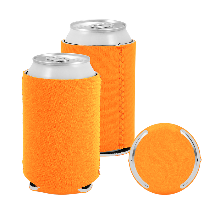 FLEET FARM Stainless Steel Advertising Can Cooler Koozie Coozie