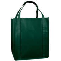 Hunter Green Big Thrifty Grocery Tote Thumb