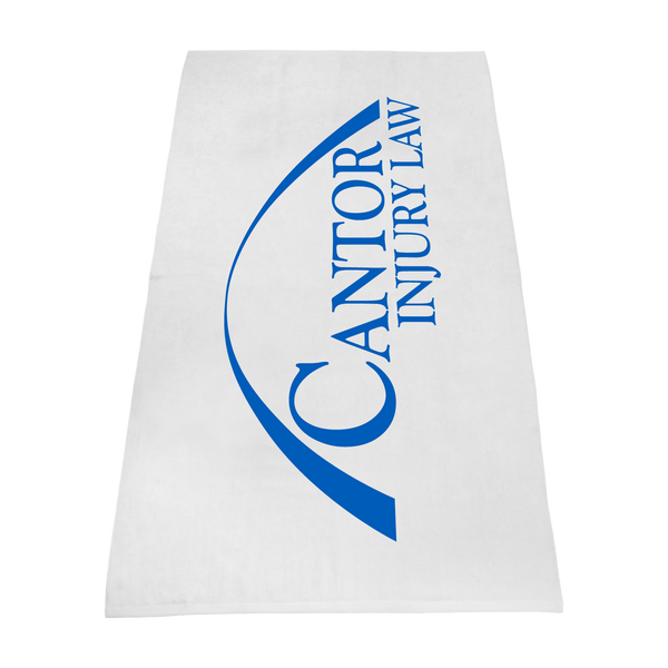 imprinted beach towels,  white beach towels, 