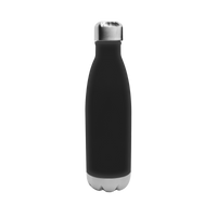 Matte Black Vacuum Insulated Thermal Bottle Thumb