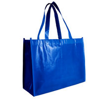 Royal Blue Laminated Convention Tote Thumb