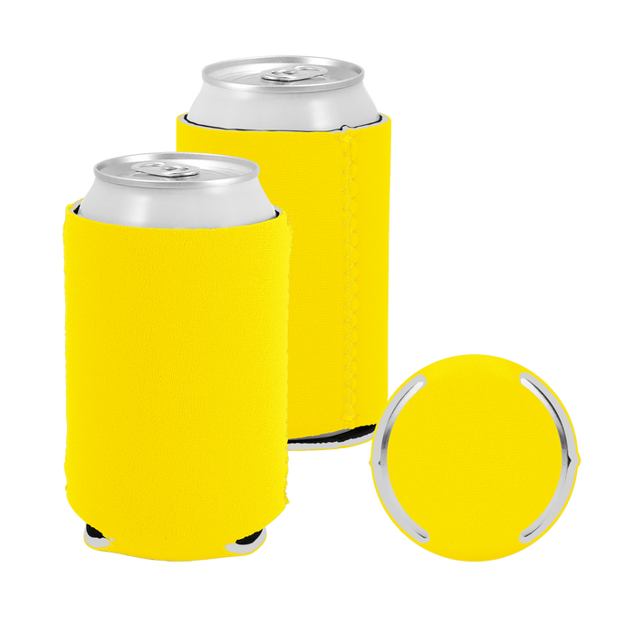 Yellow 16 oz. Can Collapsible Koozie