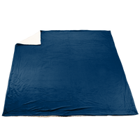 Navy Blue Denali Deluxe Throw Blanket Thumb