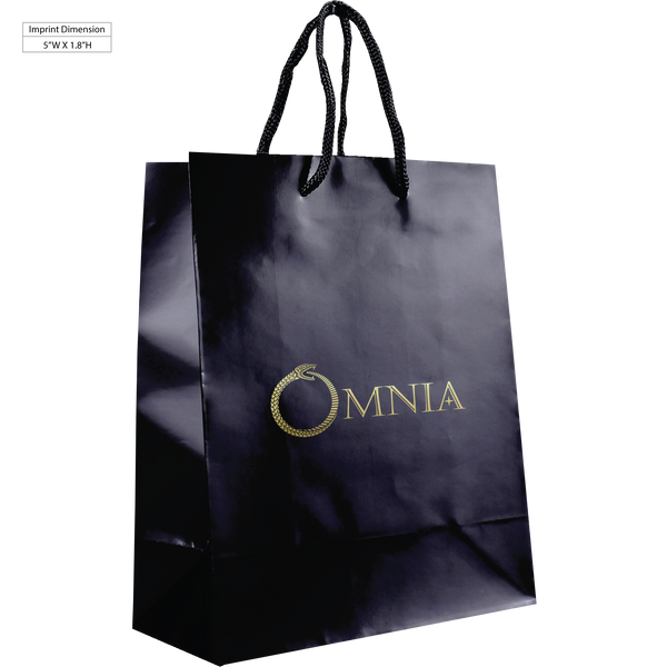 matte & glossy shoppers,  paper bags, 