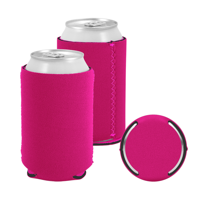 Magenta Premium Collapsible Neoprene Koozie