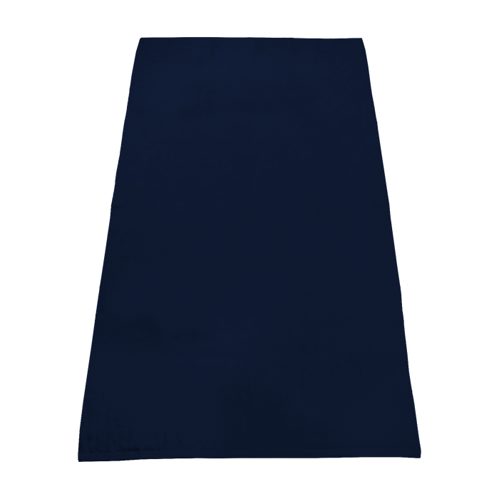 Navy Blue Value Line Color Beach Towel