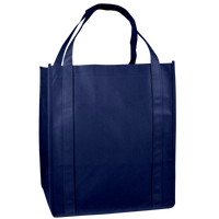 Navy Blue Big Thrifty Grocery Tote Thumb