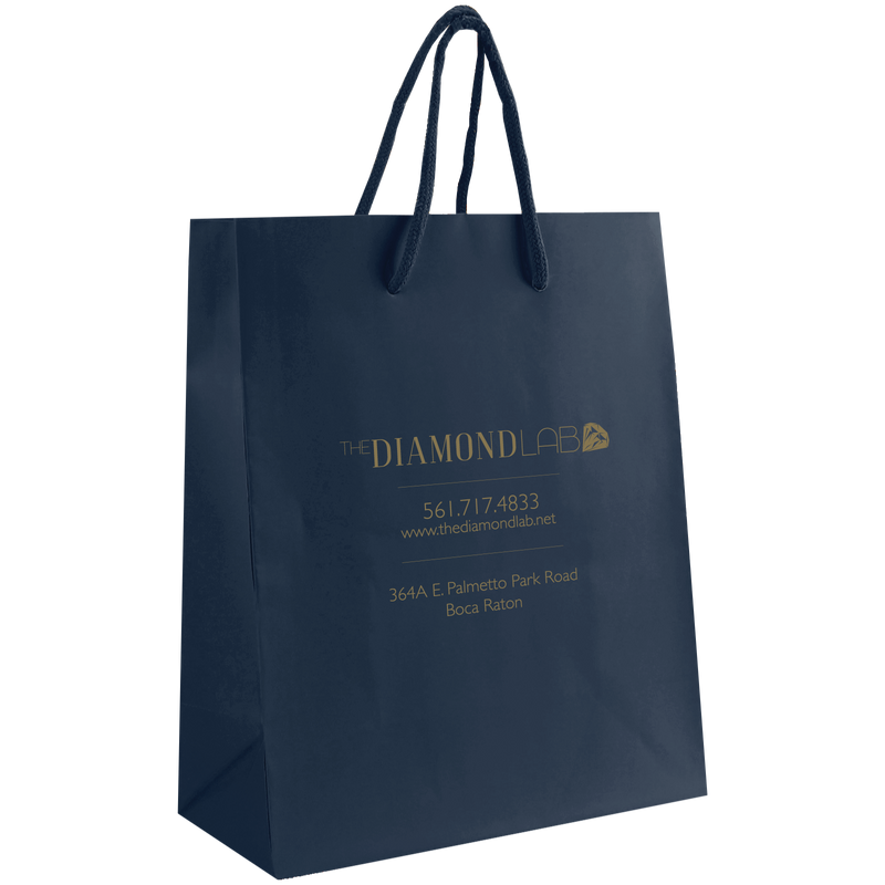 The DiamondLab Small Matte Shopper Bag