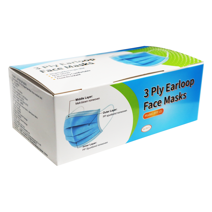  3 Ply Earloop Facemask