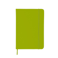 Lime Green 5x7 Soft Touch PVC Journal Thumb