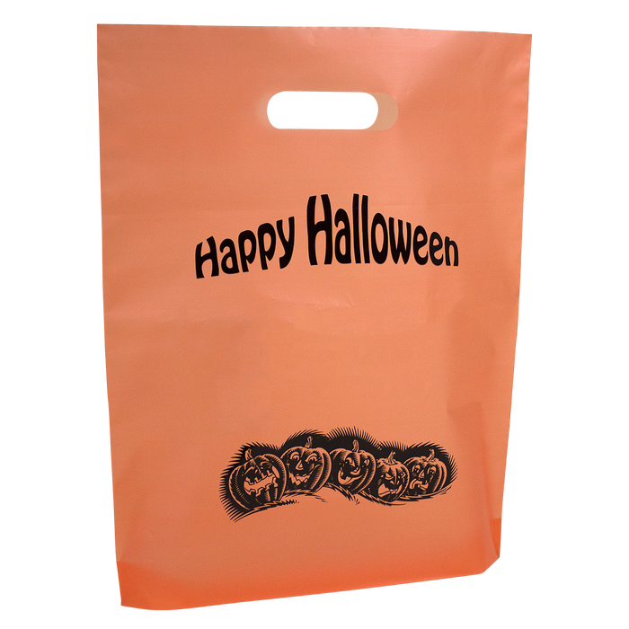 Orange Orange Frosted Trick-or-Treat Bag  