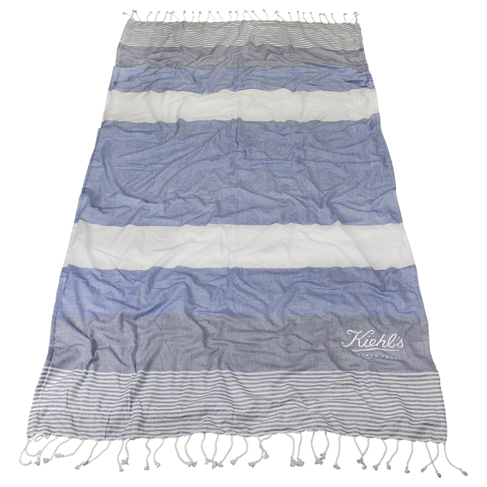 Santorini Fringe Beach Towel Embroidered Beach Towels