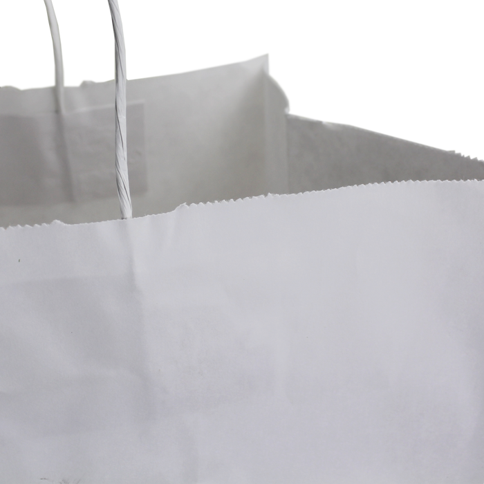  Extra Large White Paper Shopper Bag