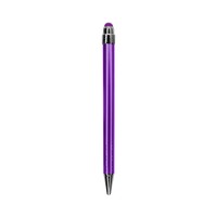 Purple with Black Ink Chrome Stylus Pen Thumb