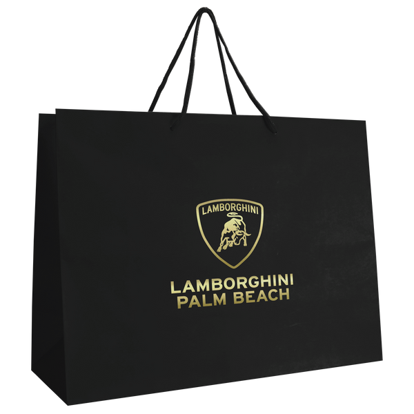 matte & glossy shoppers,  paper bags,  breast cancer awareness bags, 