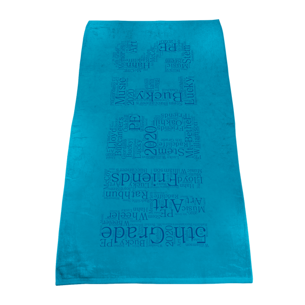 imprinted beach towels,  embroidered beach towels,  color beach towels, 