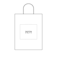  Large Kraft Paper Shopper Bag Thumb