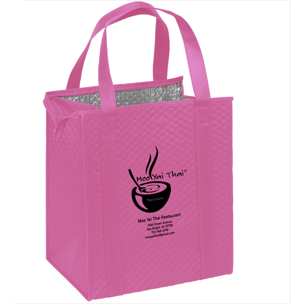 breast cancer awareness bags,  insulated totes, 