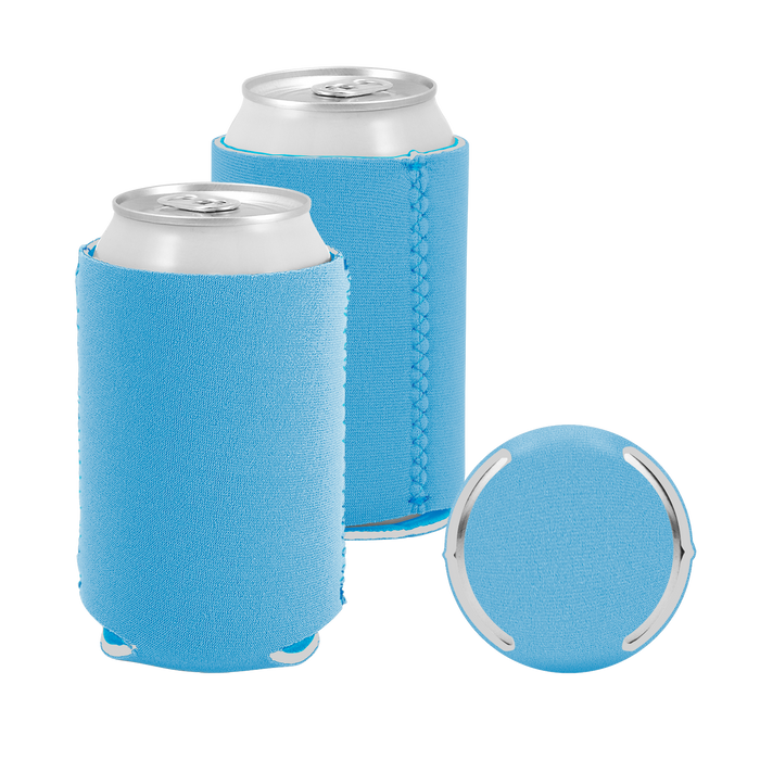 Sky Blue Premium Collapsible Neoprene Koozie