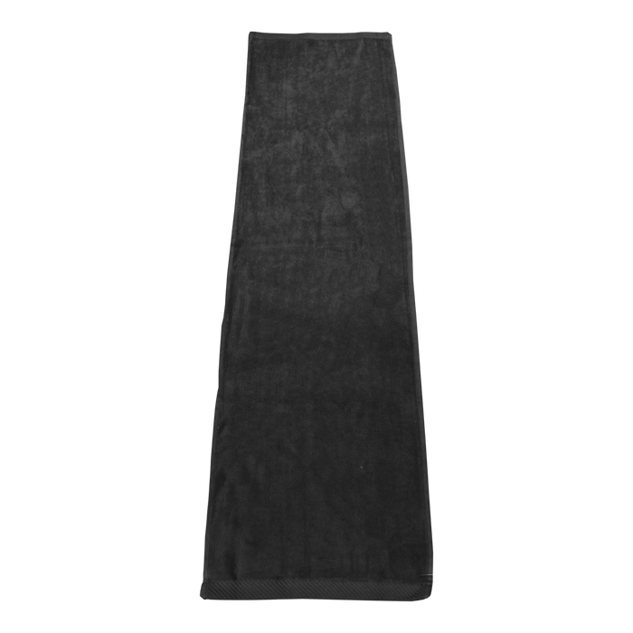 Black Endurance Color Fitness Towel