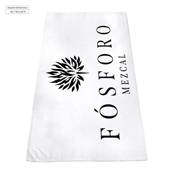best selling towels,  embroidery,  silkscreen imprint,  white beach towels, 