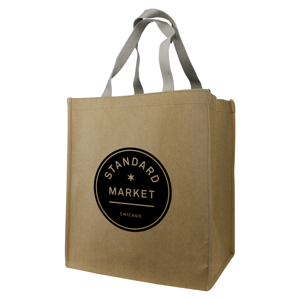 Cotton Duck Paper Grocery Bag Tote