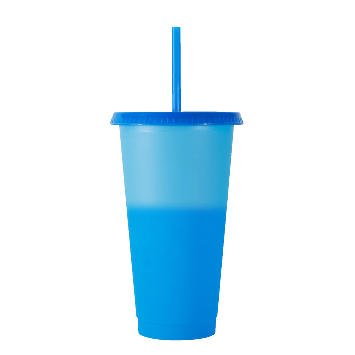 Blue Color Changing Tumbler