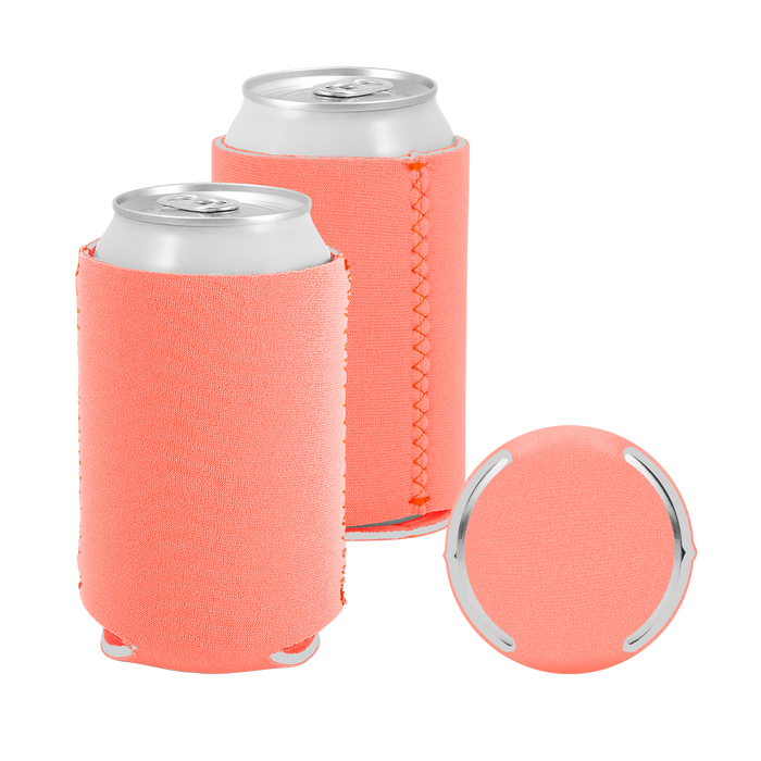 Can Cooler Neoprene-Coral