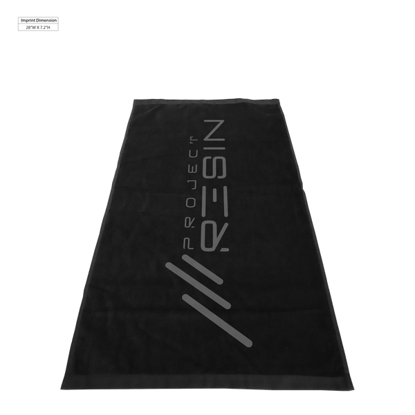 fitness towels & rally towels,  silkscreen imprint, 