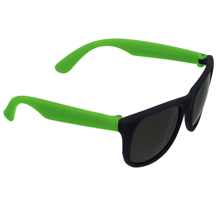 Black/Lime Value Sunglasses